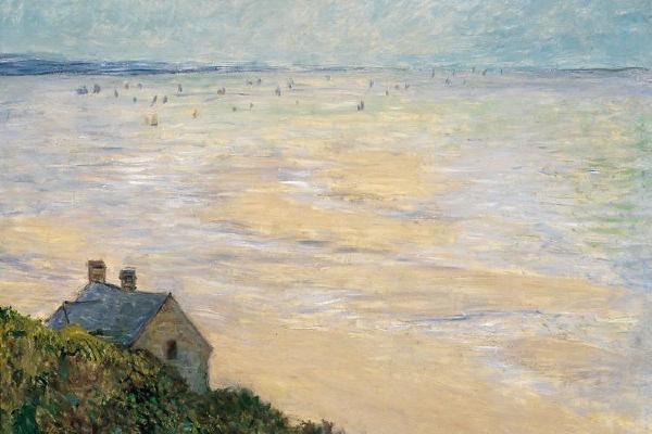 The Hut in Trouville, Low Tide, 1881