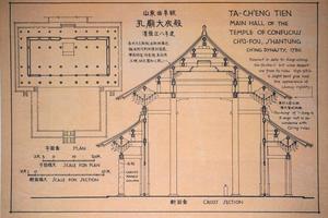 山东曲阜孔庙大成殿-清雍正八年建