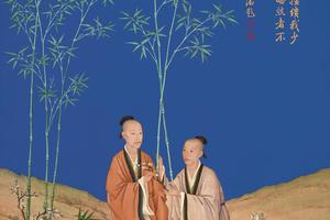 平安春信图立轴