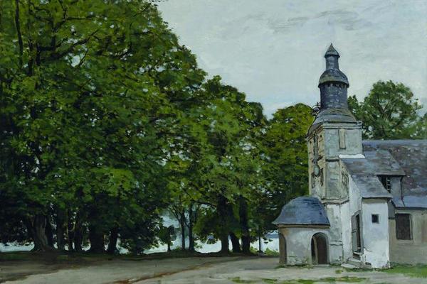 The Chapel of Notre-Dame-de-Grace, Honfleur, 1864