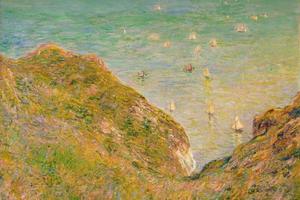 On the Cliff at Pourville, Bright Weather, 1882