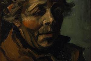 Head of a peasant 1884