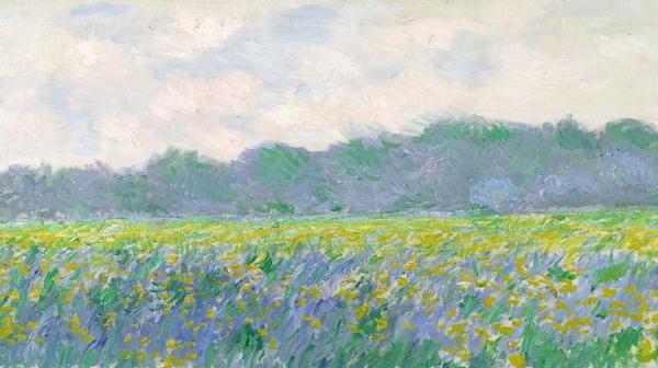 Field of Yellow Irises at Giverny, 1887