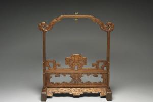 西元1644-1911年 雕龙凤纹木架