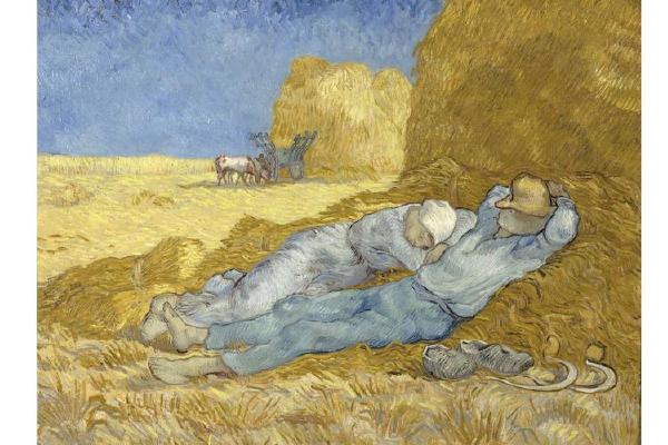 The siesta (after Millet) 1890