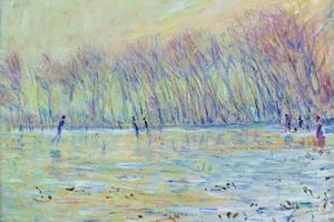 The Skaters at Giverny, 1899