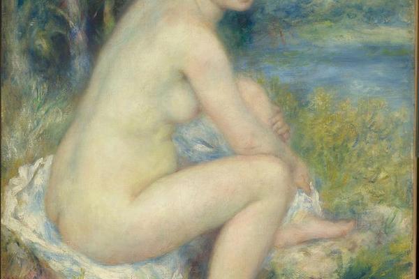 Femme Nue dans un Paysage