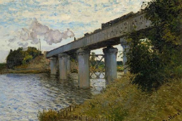 The Railway Bridge at Argenteuil, 1874 [2]