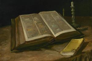 Still life with Bible (October 1885 - 1885)