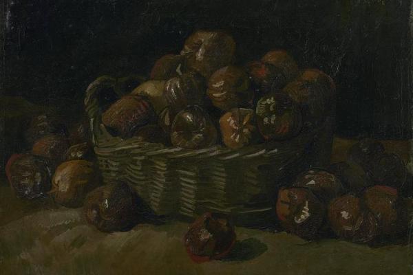Basket of apples (September 1885 - 1885)