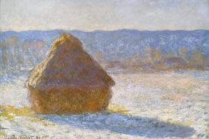 Haystack in the Morning, Snow Effect, 1891