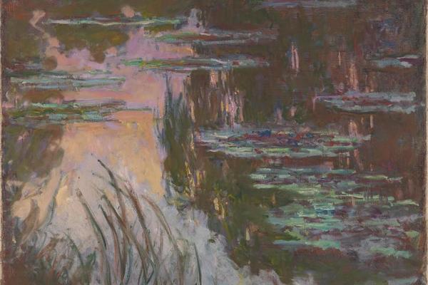 Water-Lilies, Setting Sun