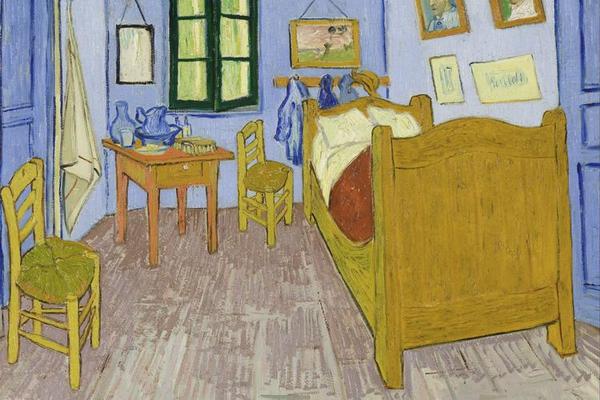 Van Goghs Bedroom in Arles 1889