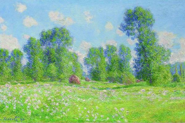 Spring Effect at Giverny, 1890