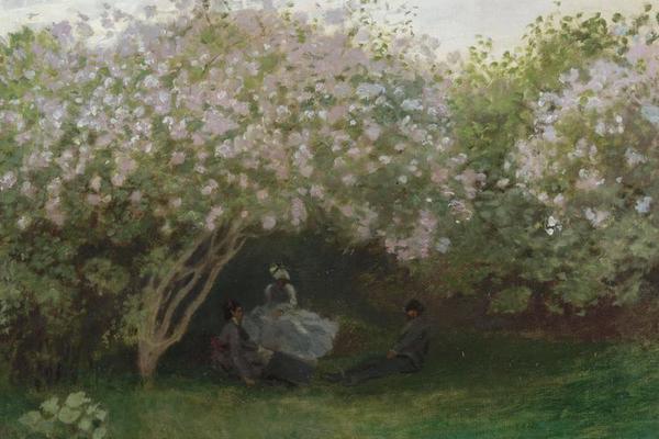 Lilacs, Grey Weather, 1872