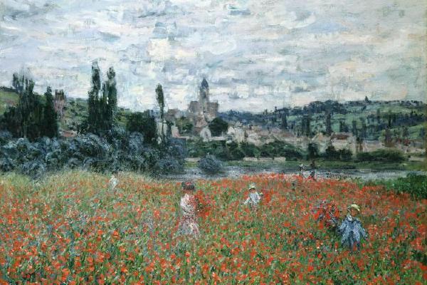 Poppy Field near Vetheuil, 1879