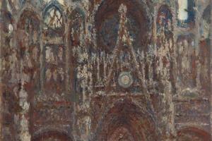 Rouen Cathedral, The Portal, Harmony in Brown, 1894
