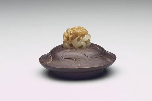 西元1644-1911年 龙纹玉顶