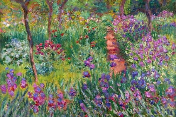 The Iris Garden at Giverny, 1899-1900 v2