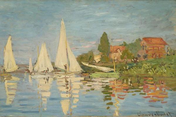 Regatta at Argenteuil, 1872