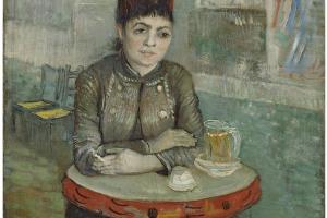 In the café Agostina Segatori in Le Tambourin (January 1887 - March 1887)
