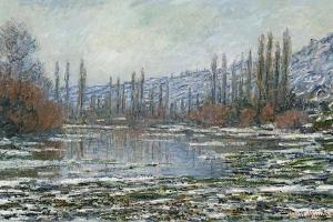 The Thaw at Vetheuil, 1880