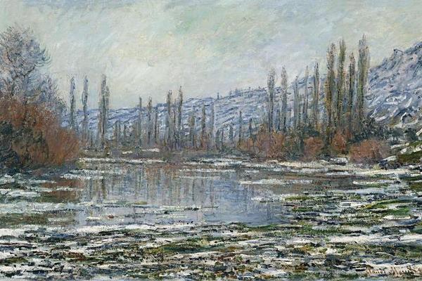 The Thaw at Vetheuil, 1880