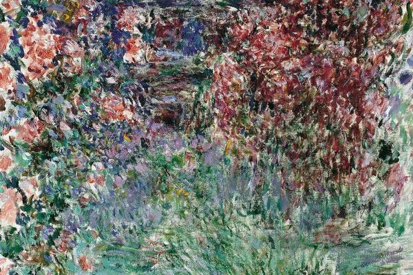 Claude Monet -The House among the Roses, 1925