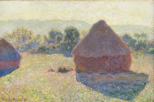 Haystacks in the Sunlight, Midday, 1890