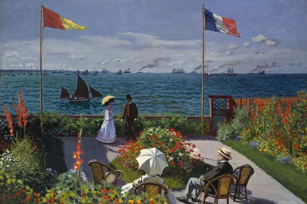 Garden at Sainte-Adresse, 1867