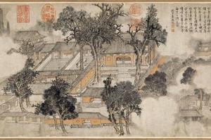 马嗜烟雨图