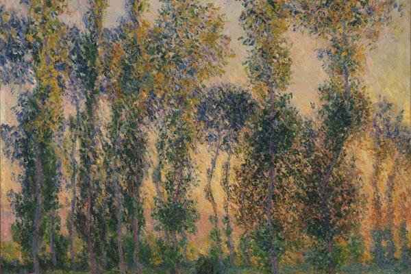 Poplars at Giverny, Sunrise, 1888