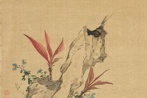 花卉奇石册-十二开-11