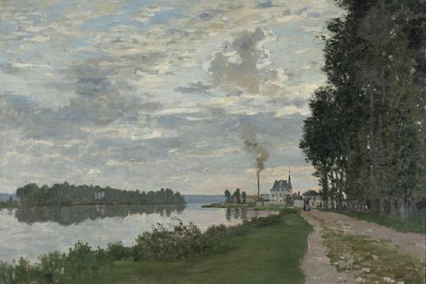 The Promenade at Argenteuil 02, 1872