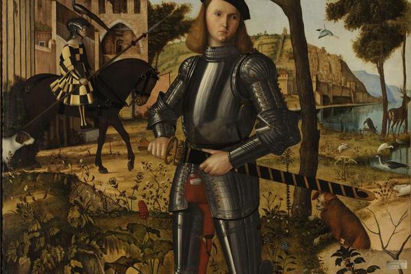 Young Knight in a Landscape