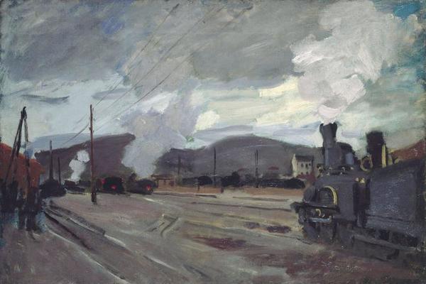 The Railway Station at Argenteuil, 1872