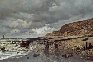 The Pointe de La Hève at Low Tide, 1865