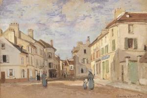 The Old Rue de la Chaussee, Argenteuil, 1872