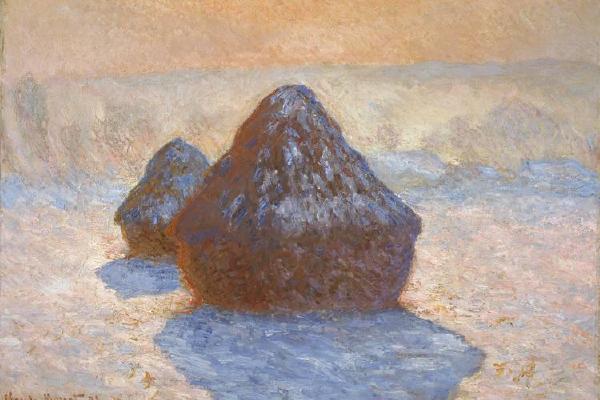 Haystacks, White Frost Effect, 1891