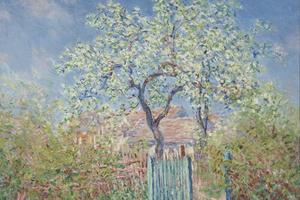 Poirier en fleurs, 1885