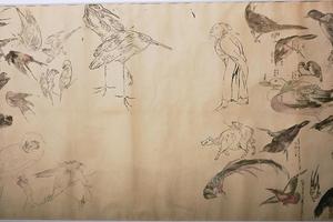 人物禽鸟稿