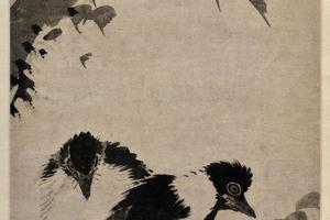花鸟图轴 