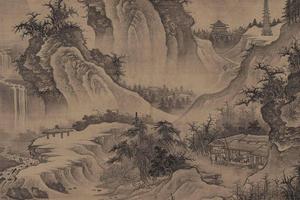 山庄高逸图