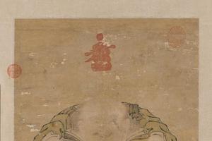 一团和气图立轴