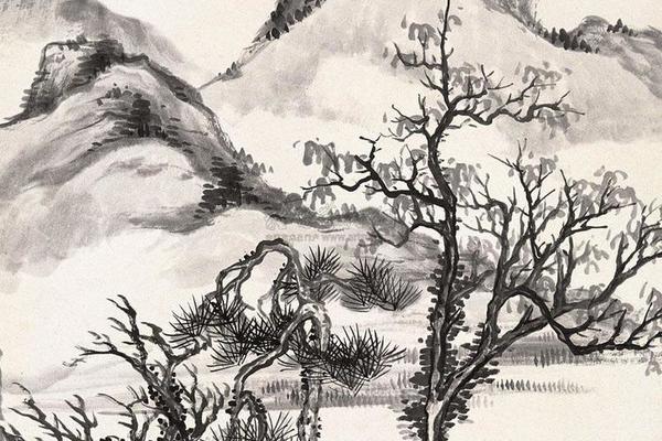 仿査士标山水