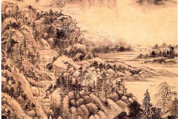 仿黄公望山水图