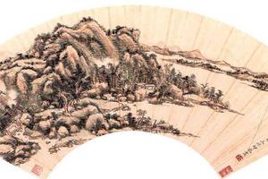 仿倪黄山水图