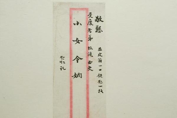 信札散页