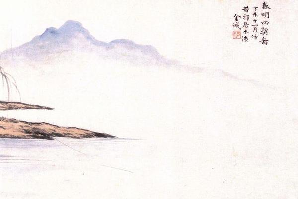 春明四契图