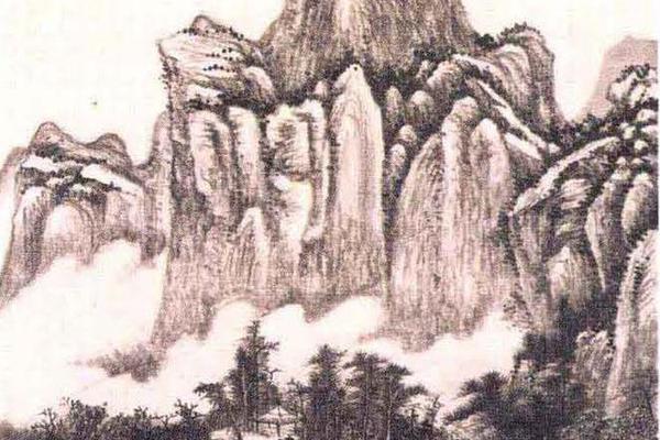 临土原祁山水